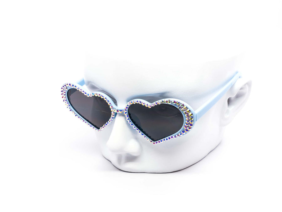 12 Pack: Ice Drip Heart Wholesale Sunglasses