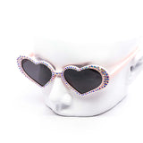 12 Pack: Ice Drip Heart Wholesale Sunglasses