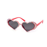12 Pack: Ice Drip Heart Wholesale Sunglasses