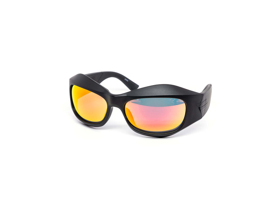 12 Pack: Oversized Superbug Wraparound Wholesale Fashion Sunglasses