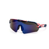 12 Pack: Freedom Sports Performance Burnt Mirror Wholesale Sunglasses