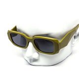 12 Pack: Trendy Chunky Prism Abstract Vivid Wholesale Sunglasses