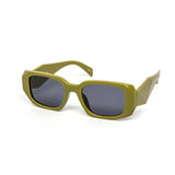 12 Pack: Trendy Chunky Prism Abstract Vivid Wholesale Sunglasses