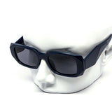 12 Pack: Trendy Chunky Prism Abstract Vivid Wholesale Sunglasses