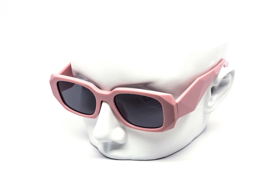 12 Pack: Trendy Chunky Prism Abstract Vivid Wholesale Sunglasses