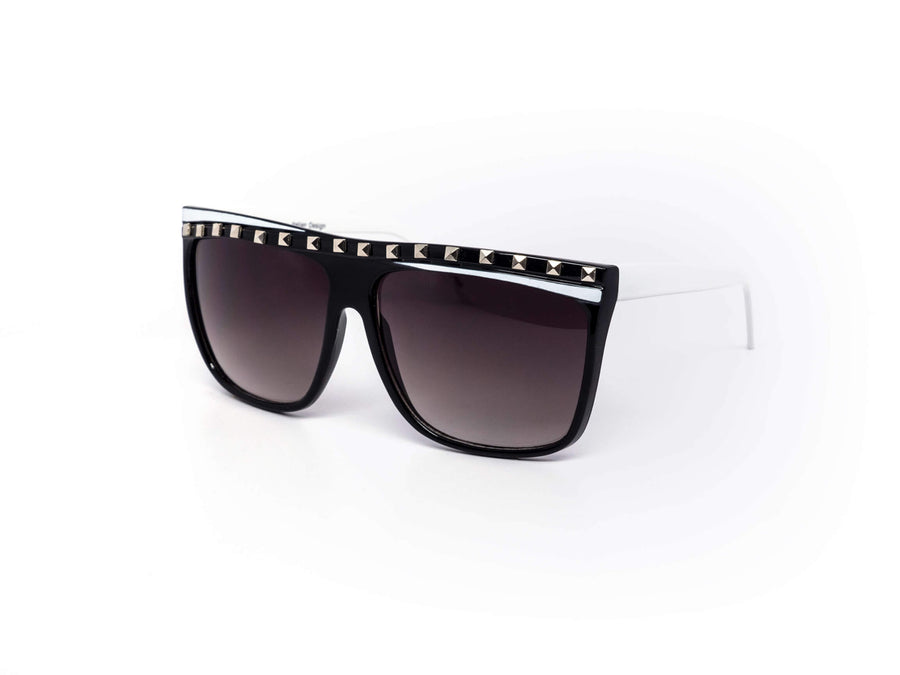 12 Pack: Studded Flat-top Lightweight Wholesale Sunglasses
