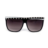 12 Pack: Studded Flat-top Lightweight Wholesale Sunglasses