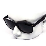 12 Pack: Timeless Retro Matte Black Soft Touch Wholesale Sunglasses