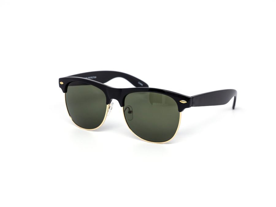 12 Pack: Oversized Clubber Soft Touch Wholesale Sunglasses