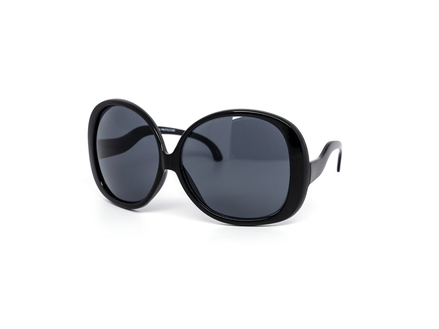 12 Pack: Unique 60s Oversized Round Gradient Wholesale Sunglasses