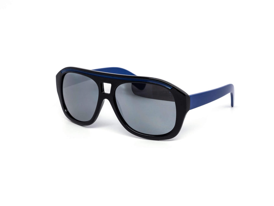 12 Pack: Snug Mirror Thick Aviator Wholesale Sunglasses