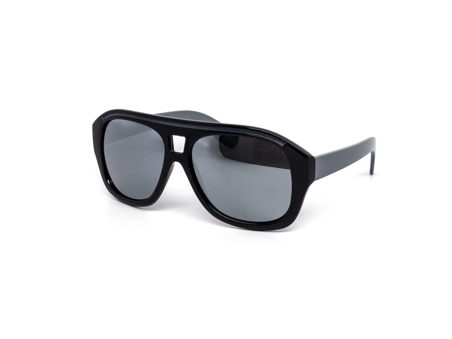 12 Pack: Snug Mirror Thick Aviator Wholesale Sunglasses