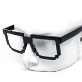 12 Pack: Clear Lens Digital Craft Pixel Wholesale Sunglasses