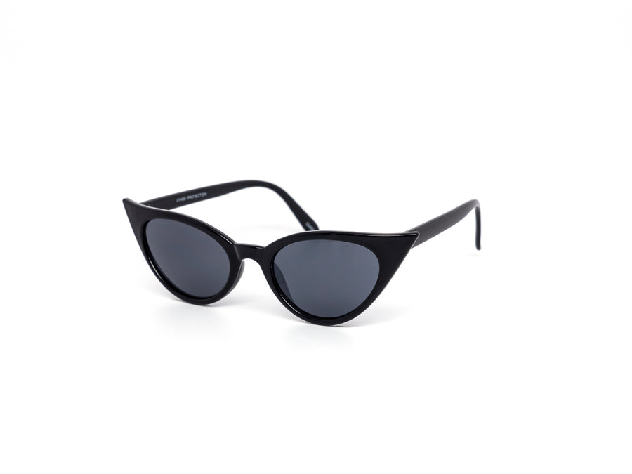 12 Pack: Angry Cateye Gradient Wholesale Sunglasses