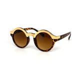 12 Pack: High Fashion Circle Eyebrow Gradient Wholesale Sunglasses