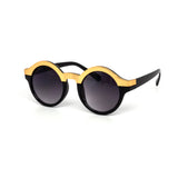 12 Pack: High Fashion Circle Eyebrow Gradient Wholesale Sunglasses
