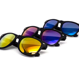 12 Pack: Maddox All-black Soft Touch Burnt Mirror Wholesale Sunglasses