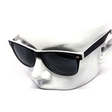12 Pack: All-black Maddox Two-tone Neon Wholesale Sunglasses
