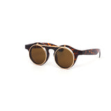 12 Pack: Vintage Retro Flip-up Wholesale Sunglasses