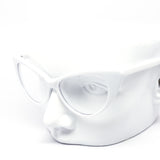 12 Pack: Classic Super Cateye Clear Wholesale Glasses