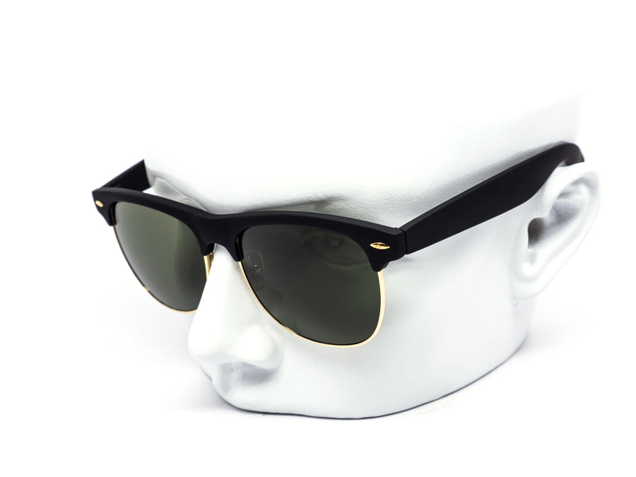 12 Pack: Classic Clubber Soft Touch Matte Finish Wholesale Sunglasses