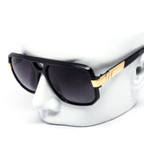 12 Pack: Retro Big Boss Aviator Gradient Wholesale Sunglasses