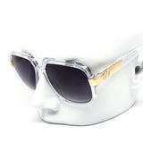 12 Pack: Retro Big Boss Aviator Gradient Wholesale Sunglasses