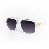 12 Pack: Retro Big Boss Aviator Gradient Wholesale Sunglasses
