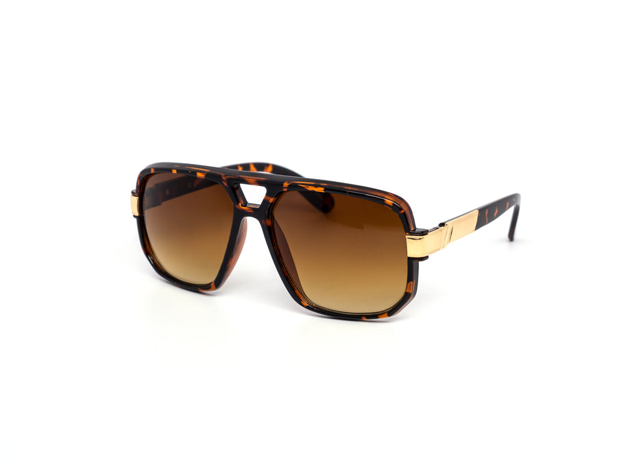12 Pack: Retro Big Boss Aviator Gradient Wholesale Sunglasses