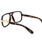12 Pack: Retro Big Boss Aviator Clear Glasses Wholesale Sunglasses