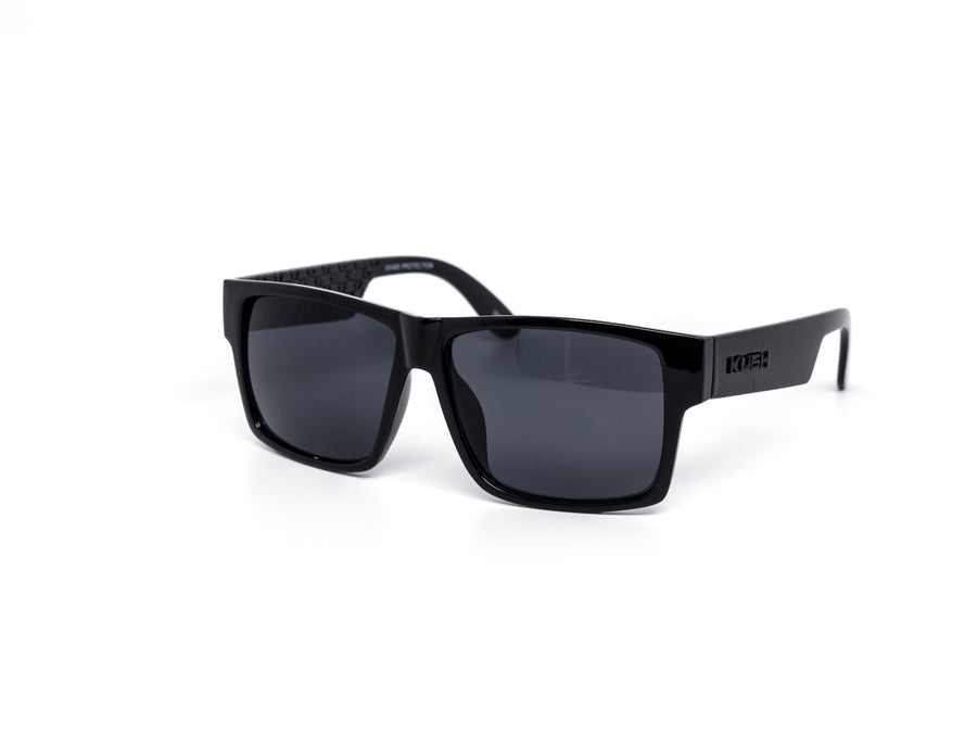 12 Pack: Blackout Kush Oversized Thick Frame Wholesale Sunglasses