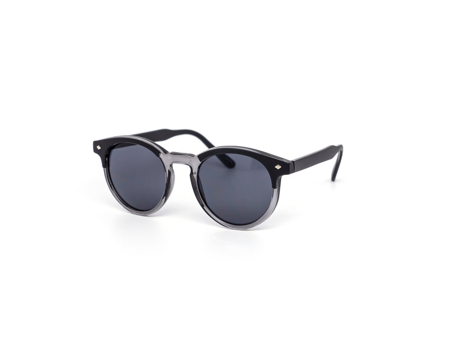 12 Pack: Gentle Retro Round Two-tone Wholesale Sunglasses
