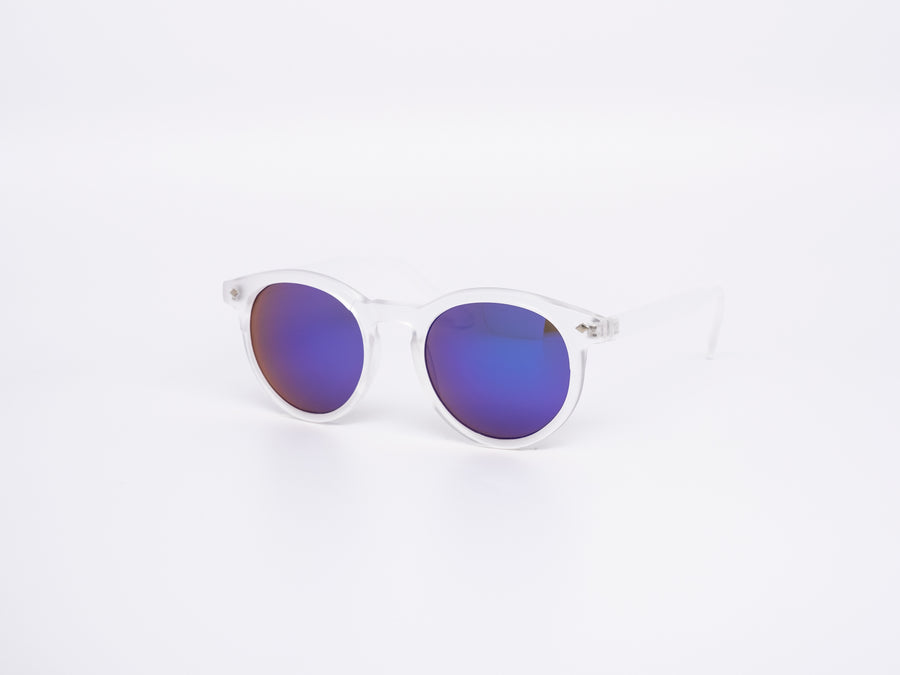 12 Pack: Timeless Round Casual Mirror Wholesale Sunglasses