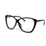 12 Pack: Oversized Round Cateye Clear Wholesale Glasses