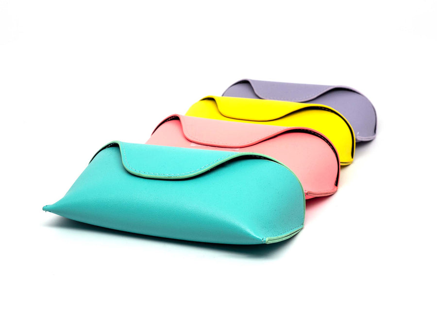 12 Pack: Colorful Sunglasses Cases Wholesale