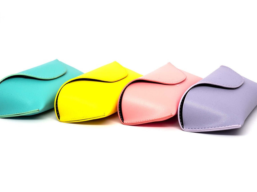 12 Pack: Colorful Sunglasses Cases Wholesale