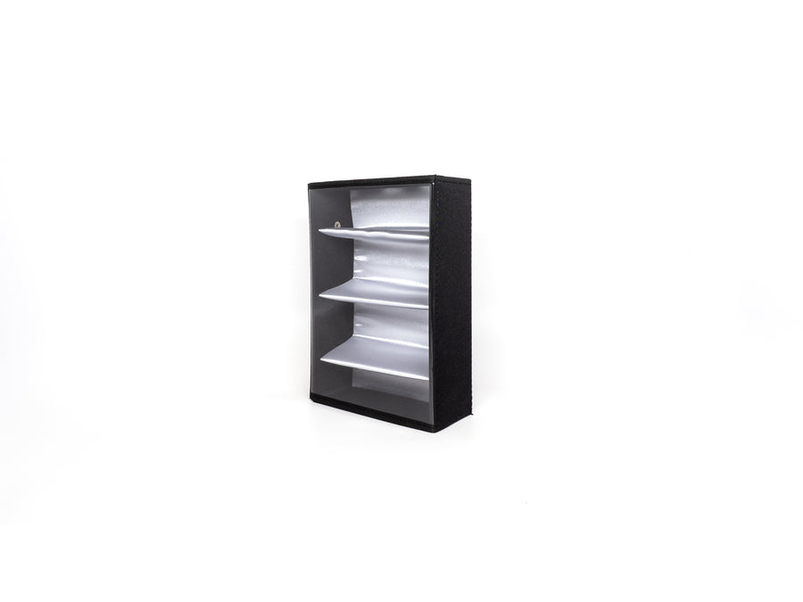 Sunglasses display tray with cover - 4 slot
