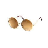 12 Pack: Kids Circle Gradient Metal Wholesale Sunglasses