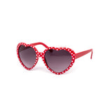 12 Pack: Kids Cute Dotty Hearty Wholesale Sunglasses