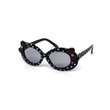 12 Pack: Kids Polkadot Double Ribbon Wholesale Sunglasses