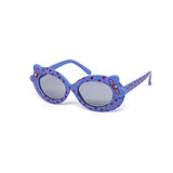 12 Pack: Kids Polkadot Double Ribbon Wholesale Sunglasses