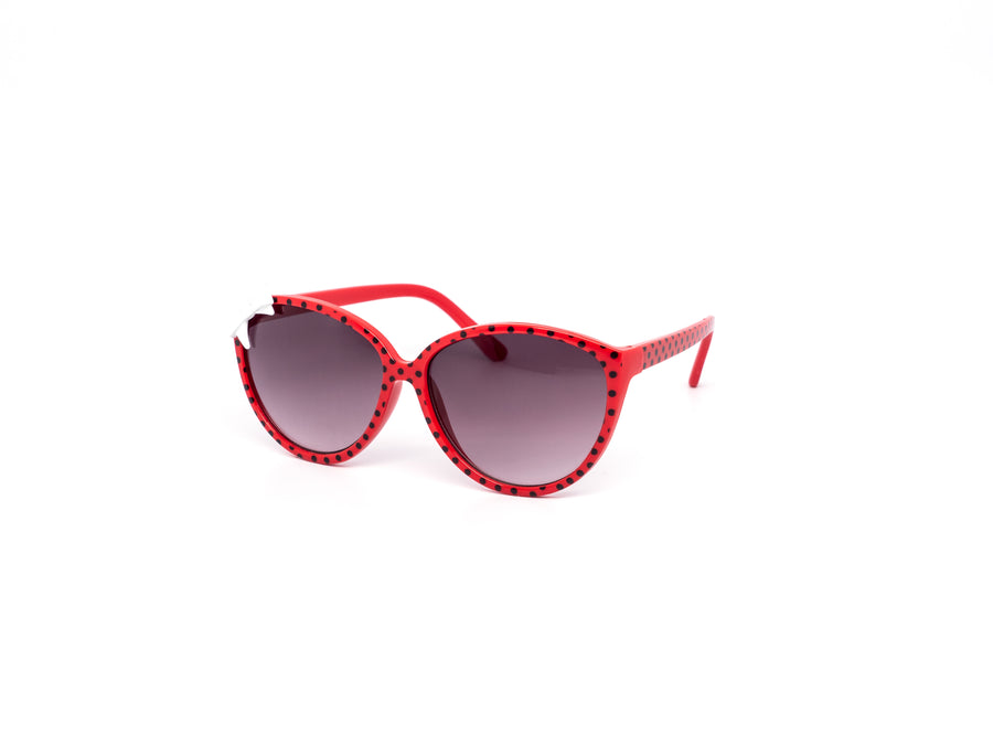 12 Pack: Kids Polkadot Ribbon Wholesale Sunglasses