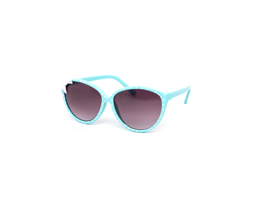 12 Pack: Kids Polkadot Ribbon Wholesale Sunglasses