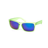 12 Pack: Kids Matte Color Mirror Lifestyle Wholesale Sunglasses