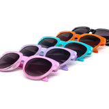 12 Pack: Kids Minimalist Retro Gradient Wholesale Sunglasses