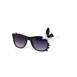 12 Pack: Kids Bunny Ribbon Wholesale Sunglasses