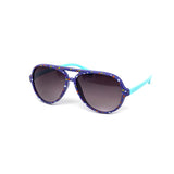 12 Pack: Kids Party Splash Gradient Aviator Wholesale Sunglasses