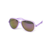 12 Pack: Kids Frosty Neon Mirror Aviator Wholesale Sunglasses