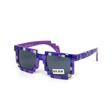 12 Pack: Kids Digital Craft Pixel Wholesale Sunglasses