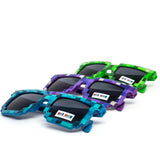 12 Pack: Kids Digital Craft Pixel Wholesale Sunglasses